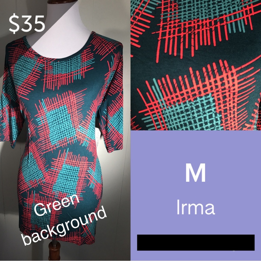 LuLaRoe Irma brand new with tags